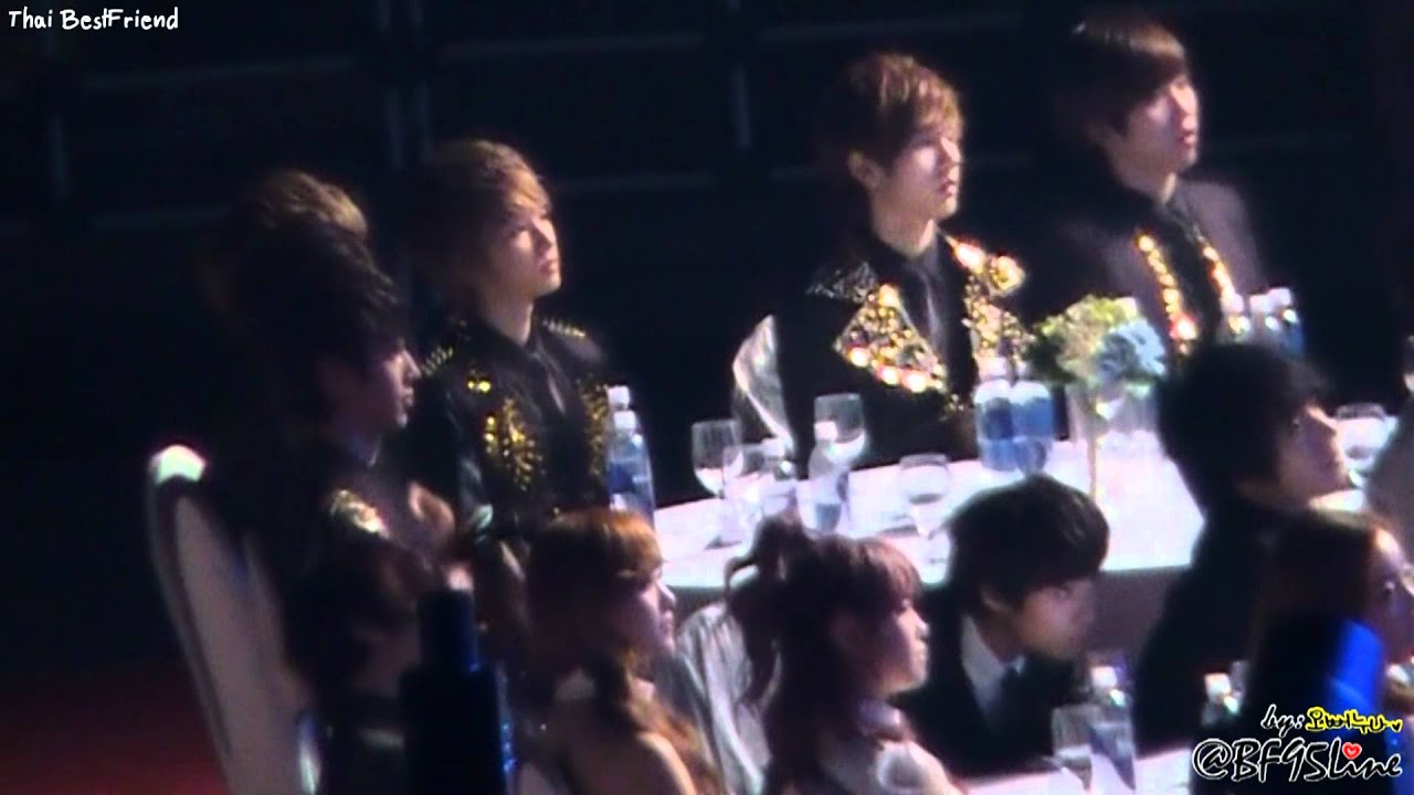 [FanCam] 120119 Boyfriend at 21st Seoul Music Awards - Dance (Loly Poly - T-ARA)