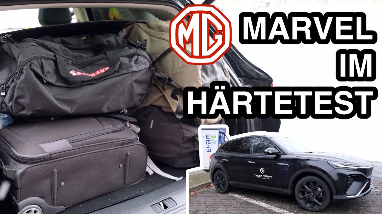 E-Auto E47: MG Marvel R Road Trip Saarbrücken - Euskirchen ca. 460km