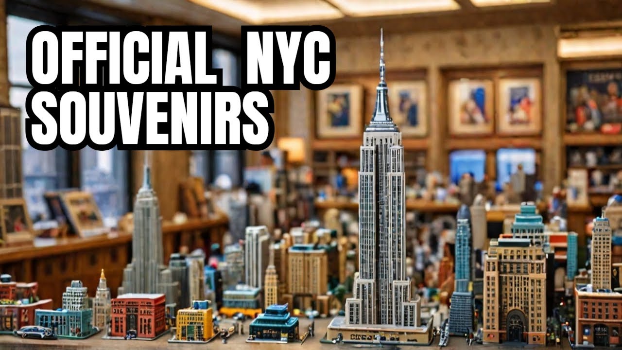 Empire State Building Official Store - Mega-Sized Gift Shop #newyork #empirestatebuilding #nyc
