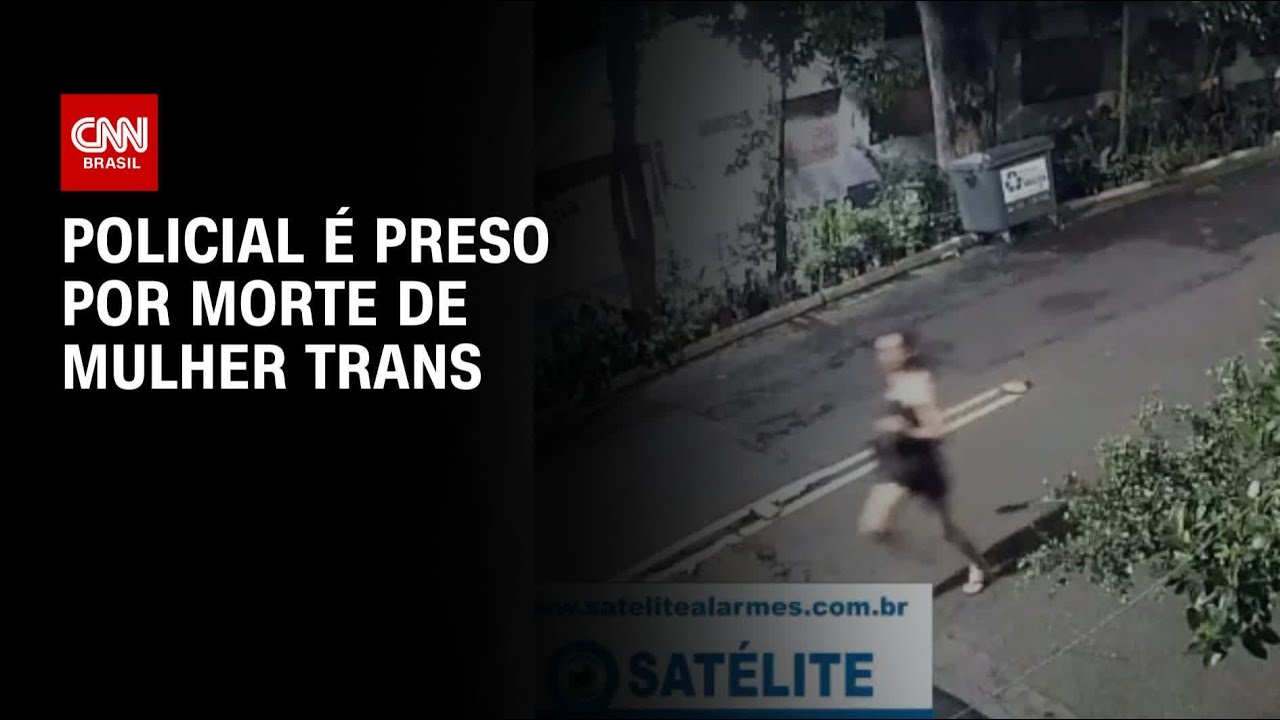 Policial é preso por morte de mulher trans em SP; vídeo mostra perseguição | CNN NOVO DIA