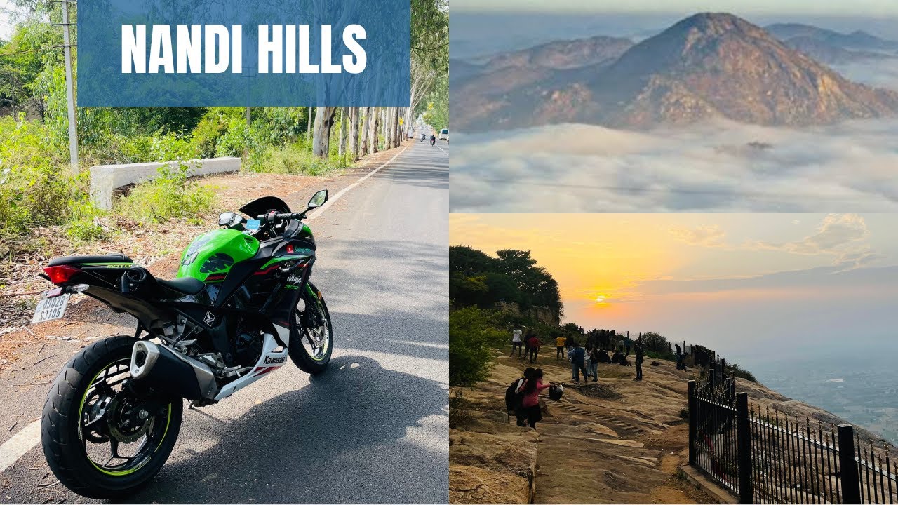 Nandi Hills 2022 | Ninja 300 Ride | Nandi Hills Bangalore #satyacrt #nandihills