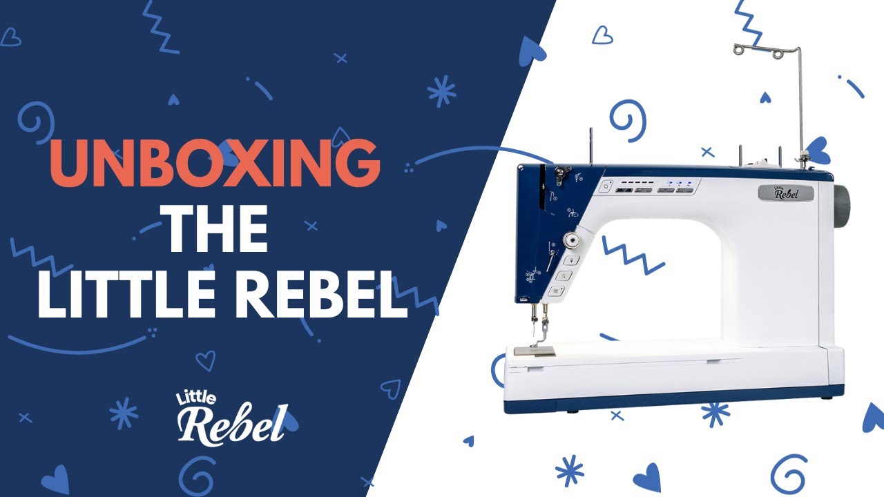 Unboxing the Little Rebel Sewing and Quilting Machine Support