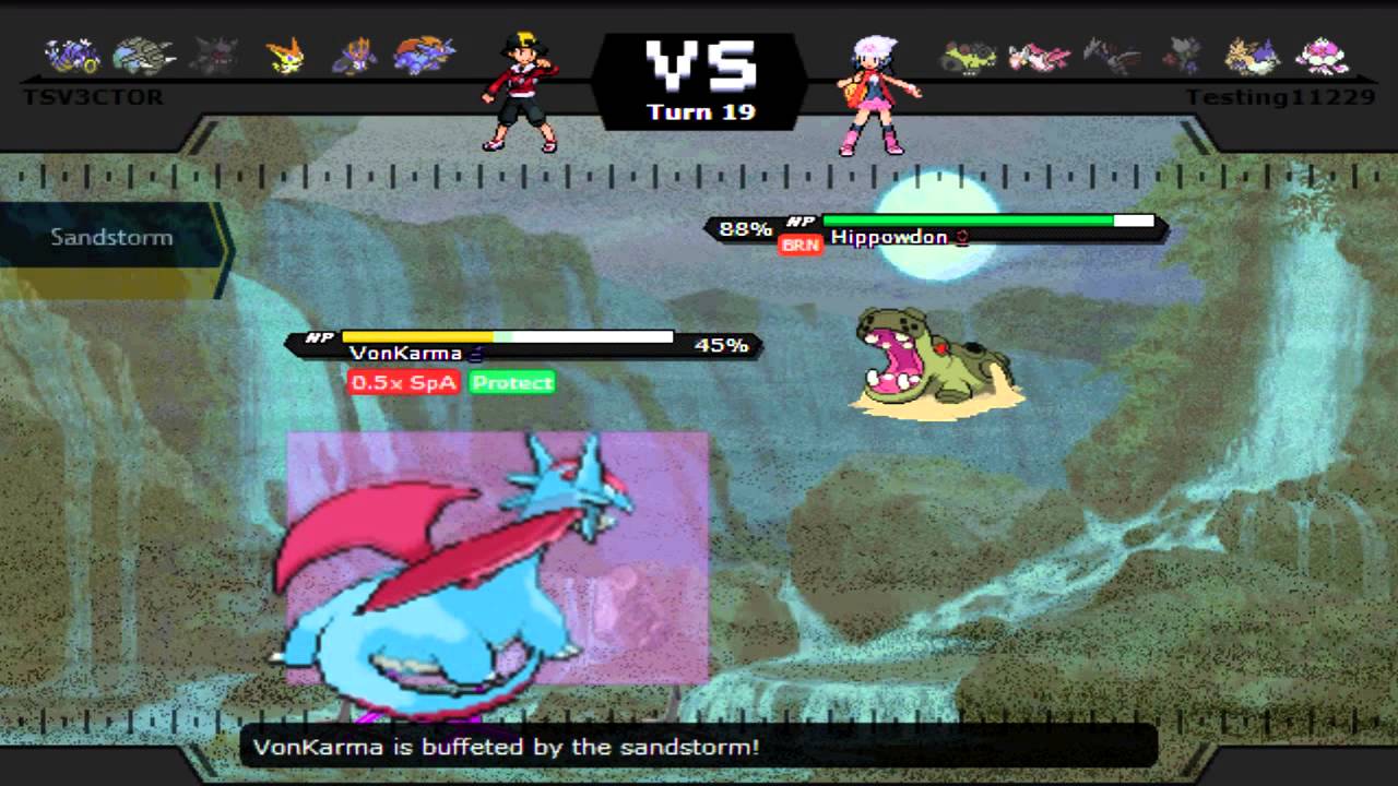 Pokemon Showdown (OU) [R] 720P 60FPS TSV3CTOR vs Testing11229: Turnabout Sacrifice!