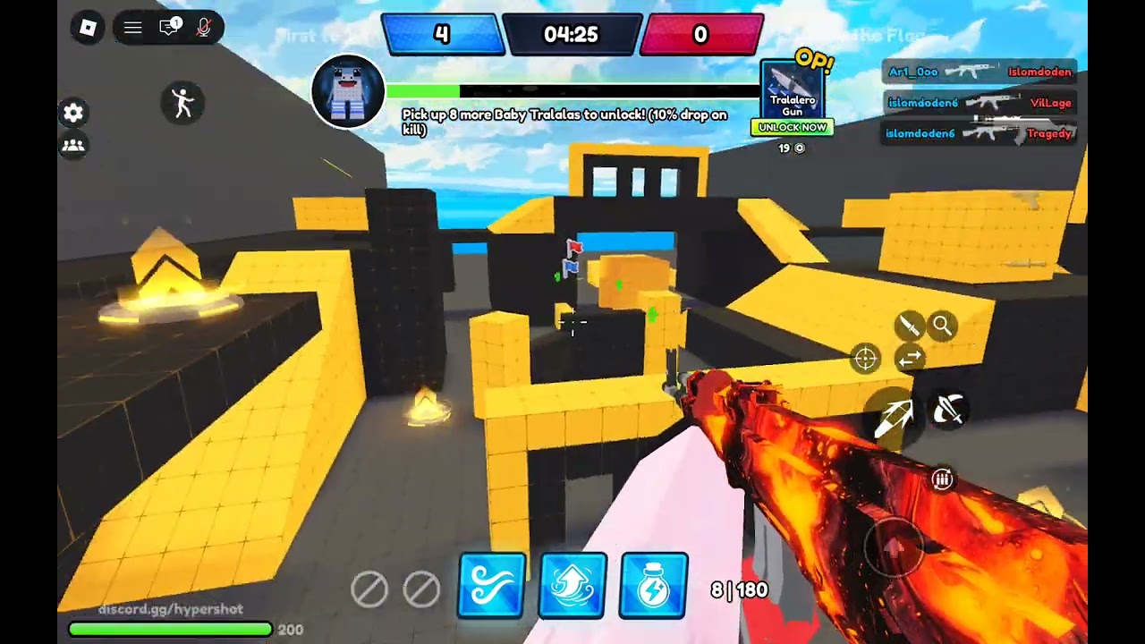 Playing hypershot #roblox #hypershot