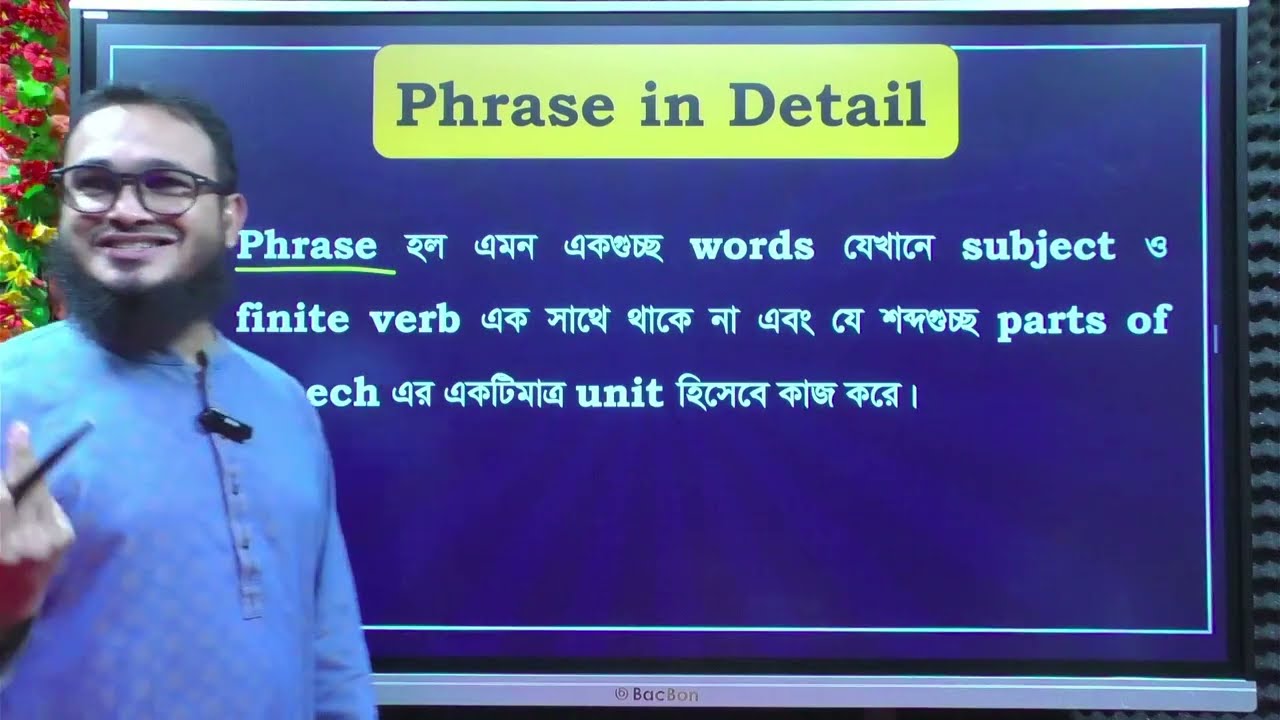 Phrases in Detail one-shot class