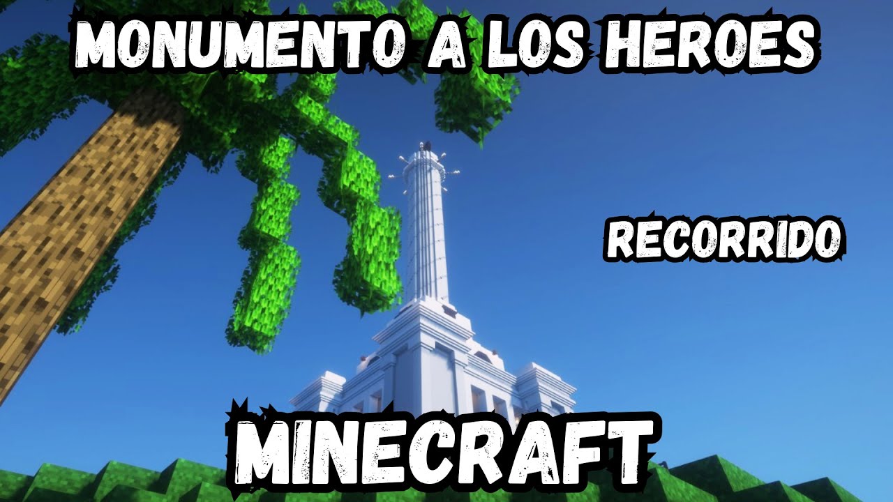 MrRick!, Paseo por el monumento a los Heroes - Minecraft