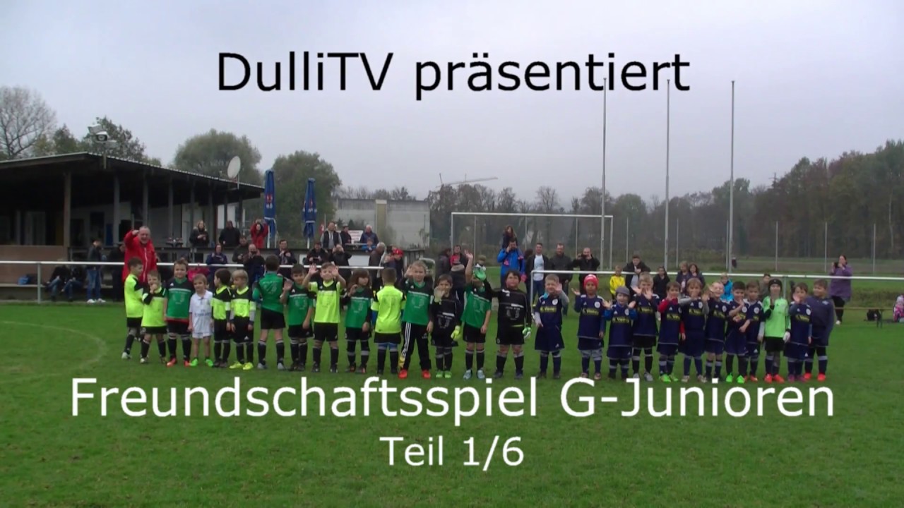 Freundschaftsspiel G-Junioren, Teil 1