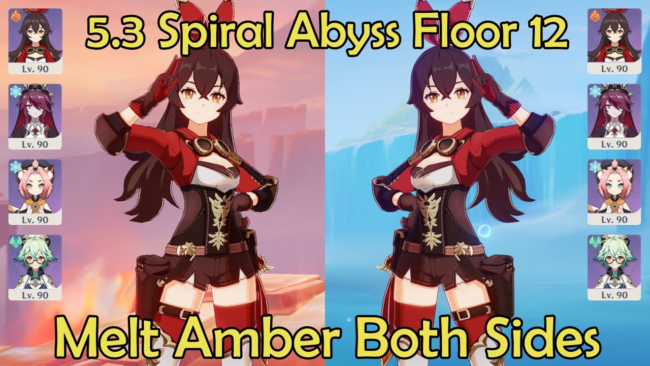 Melt Amber Both Sides: 5.3 Spiral Abyss