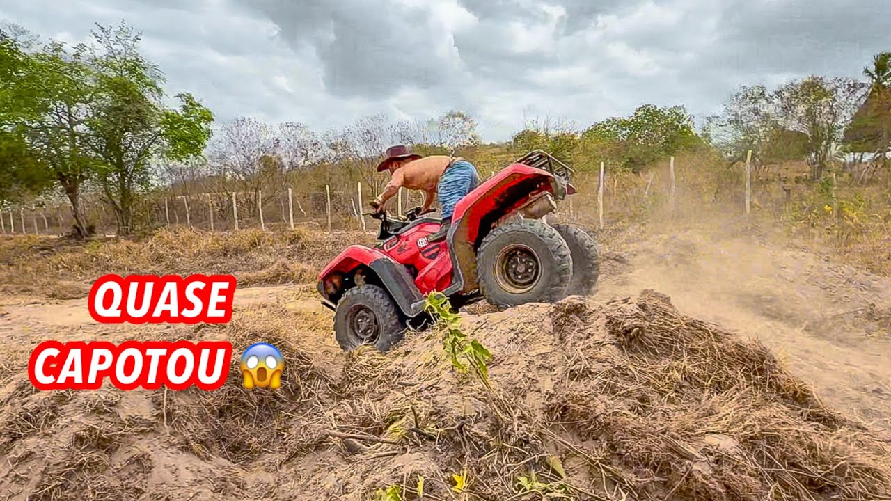 PILILIU QUASE CAPOTA O QUADRICICLO NA PISTA DE MOTOCROSS 😱 | PILILIU DA RESENHA SHORTS