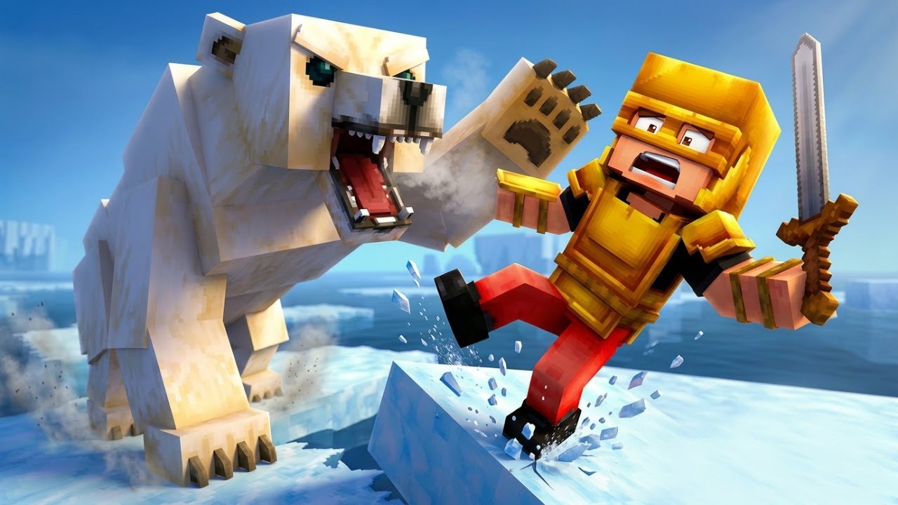 HYTALE AMA BEYAZ AYI SALDIRDI! 😱