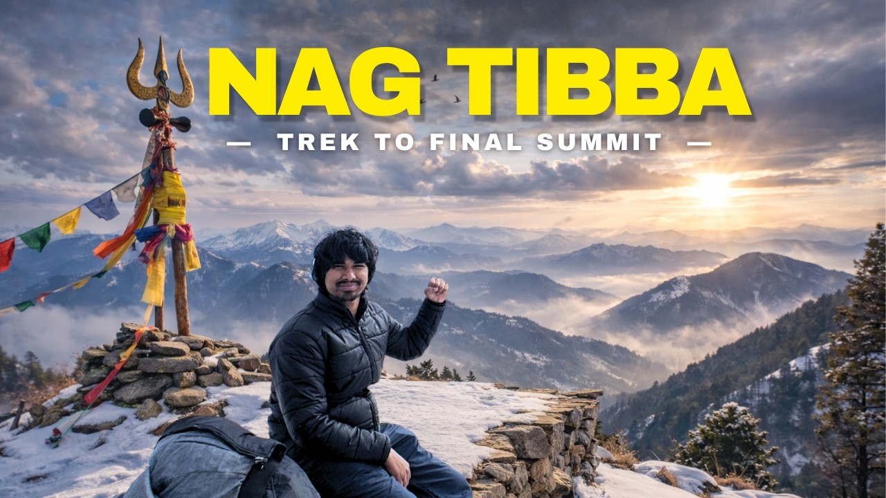 Nag Tibba Summit Trek | Day 2 Winter Snow Trek in Uttarakhand