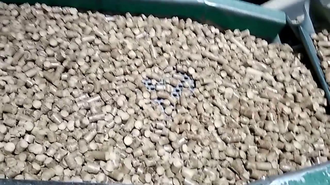 Гранулирование МДФ и ДСП на грануляторе ГРАЧ-480