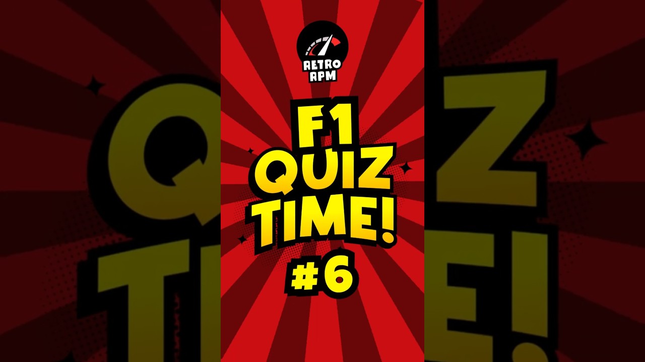 Daily Formula 1 Quiz - 6 | 