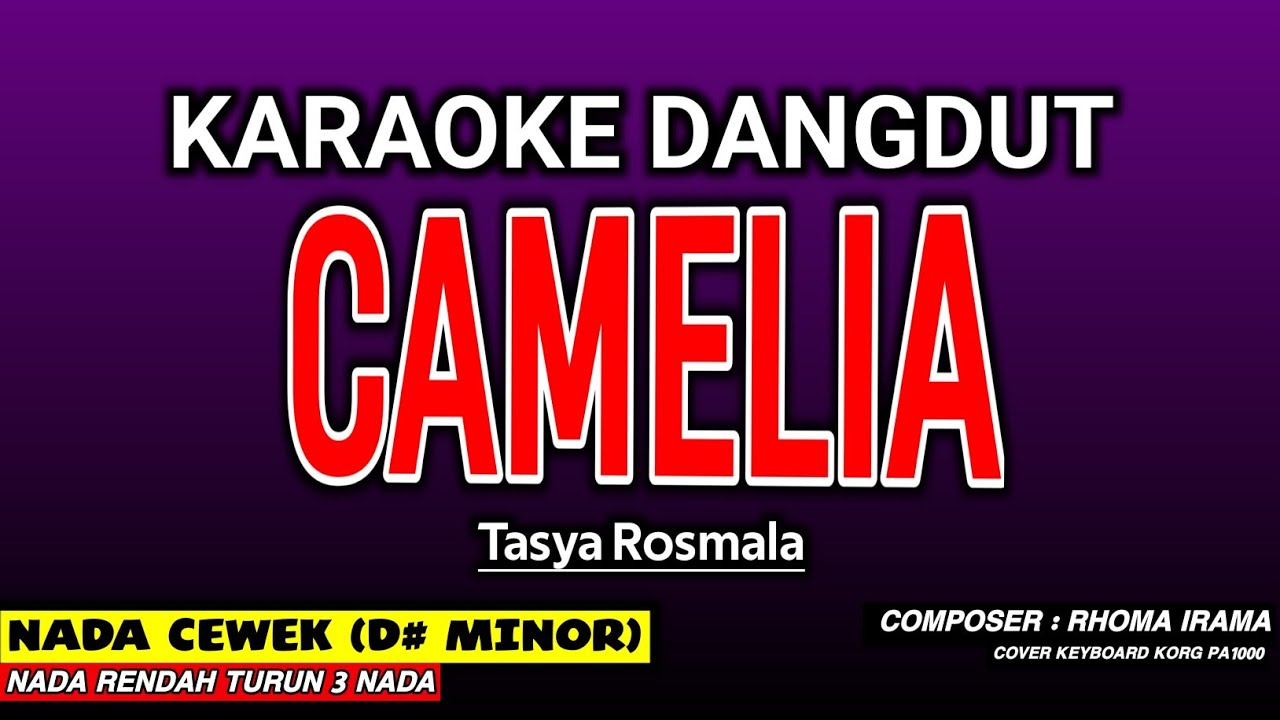 CAMELIA KARAOKE DANGDUT - TASYA ROSMALA