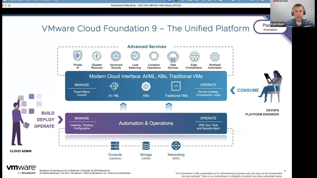 October 2024 TAM Customer Webinar - VCF Deployment Deep Dive