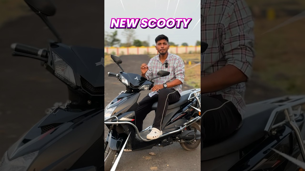 Bina License ki scooty bas 60,000 me🤯😃 