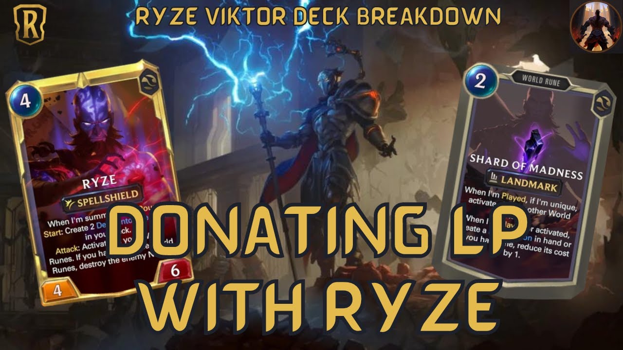 My LP Is Just An Illusion - Ryze Viktor The Meta Fixer | Deck Gameplay | Legends of Runeterra