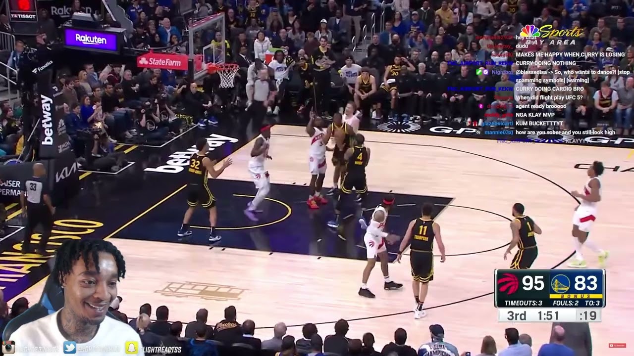 FlightReacts To RAPTORS at WARRIORS | FULL GAME HIGHLIGHTS | January 7, 2024!