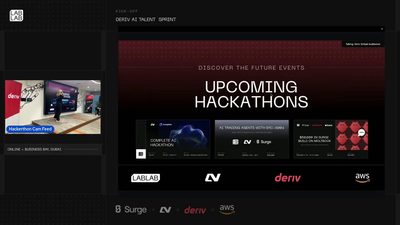 Deriv AI Talent Sprint Kick-off