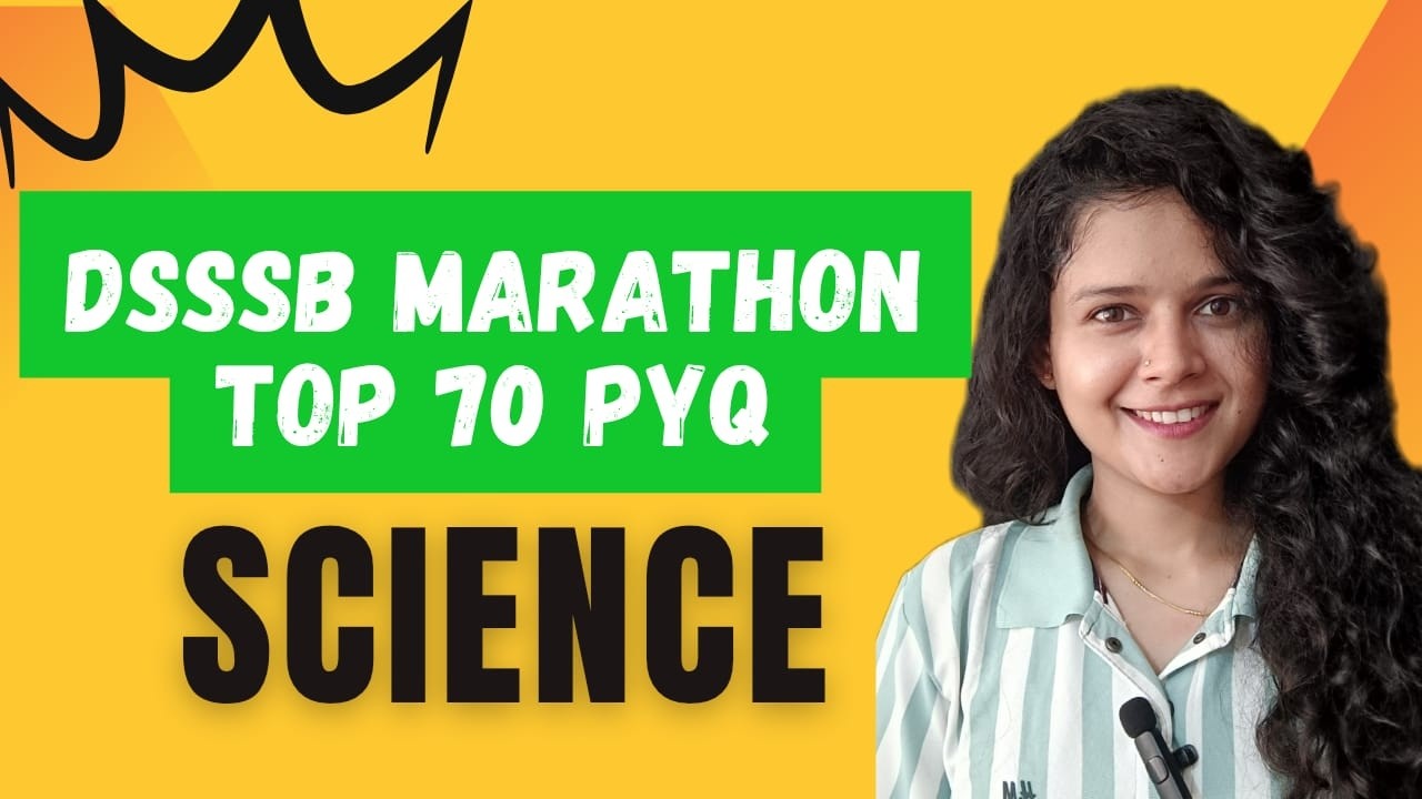 DSSSB TGT Science Previous year Questions 