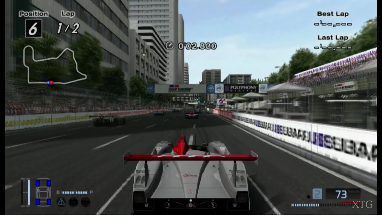 [#54] Gran Turismo 4 - Audi R8 Race Car HD PS2 Gameplay