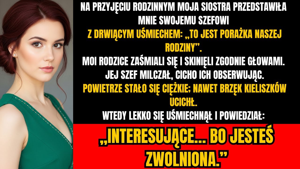 Moja siostra powiedziała: „Wstyd, że ona tu jest” — szef odparł: „To ona jest właścicielem budynku”