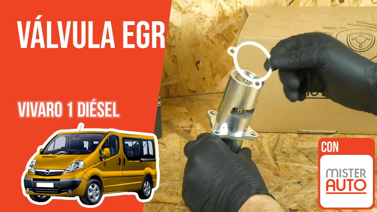 Cambiar la válvula EGR Vivaro 1 1.9 CDTI ♻️