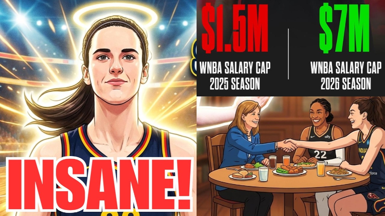 Caitlin Clark SPEAKS On EPIC CBA Deal With MASSIVE Revenue Share & CRAZY Salaries!