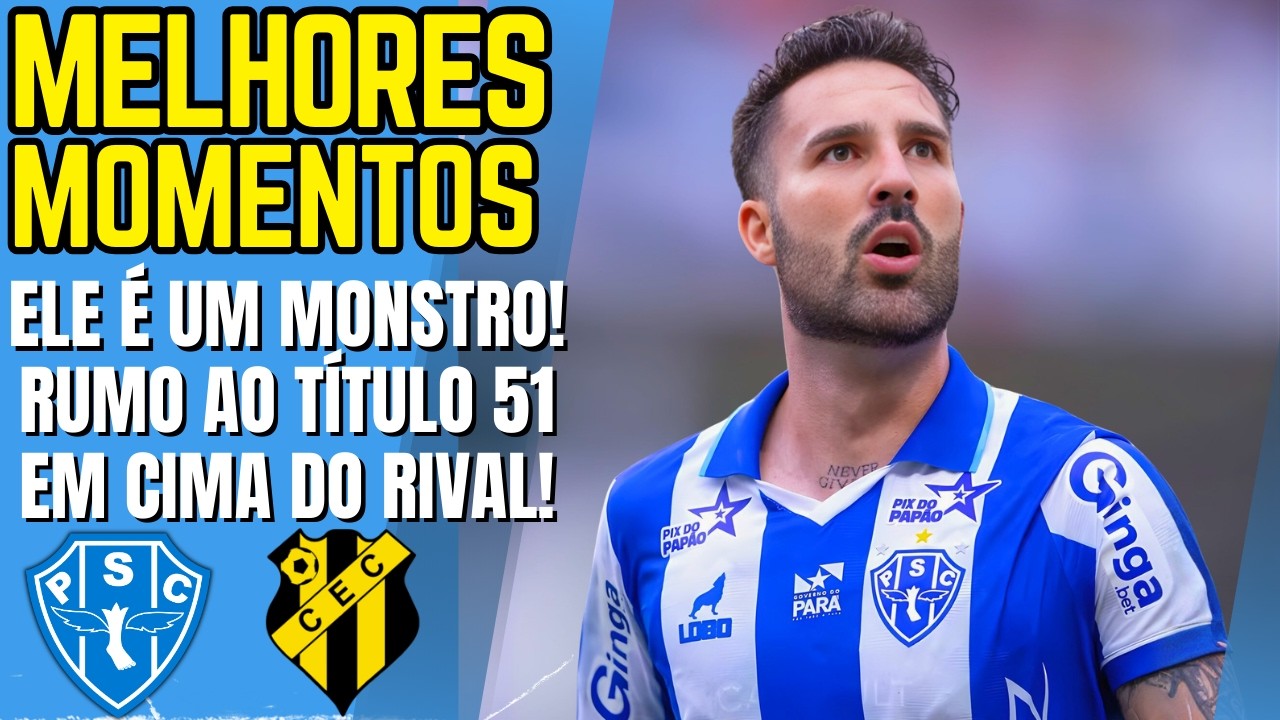🐺ÍTALO DECISIVO! Paysandu 1X0 Castanhal - Parazão 2026 - MELHORES MOMENTOS! PAYSANDU SC