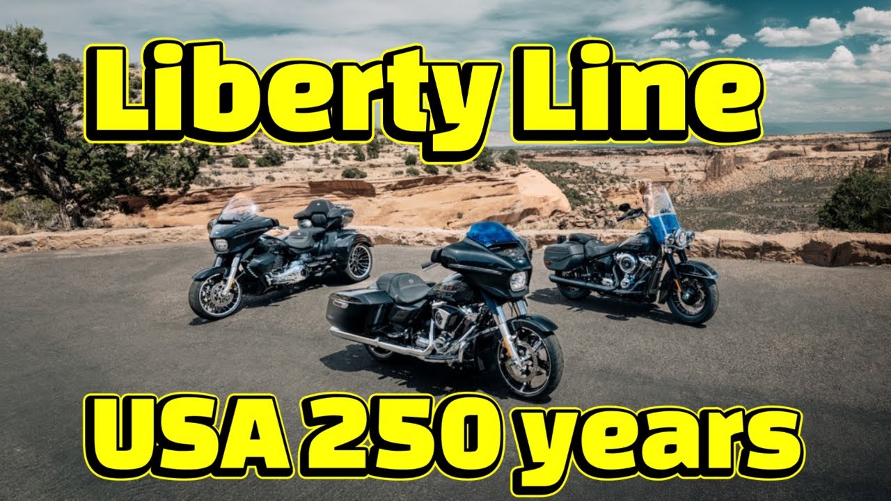 Harley celebrates USA 250 years with the Liberty Line of Bikes