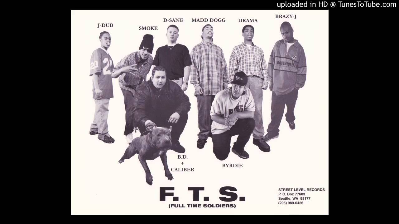 Comin Up In The 6 ★ Full Time Soldiers/FTS (Underground Seattle Rap)