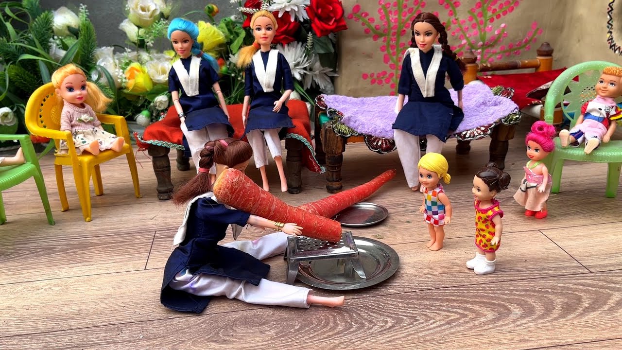Sona Roopa ki kahani part 24/ Lilly milly ki kahani/ barbie doll cartoon video/ the barbie task 
