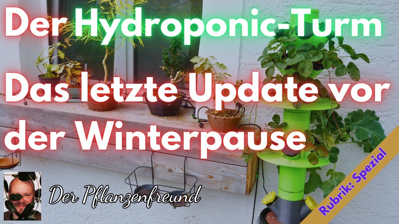 Der Hydroponic Turm - Teil 5 26.10.2024