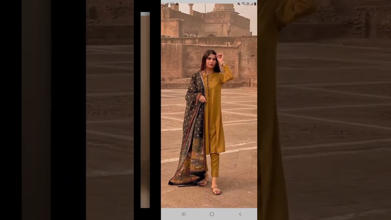 Plain Suit With Printed dupatta Designs in Images #Suit #printed #plain#dupatta#fashion #trend#2025