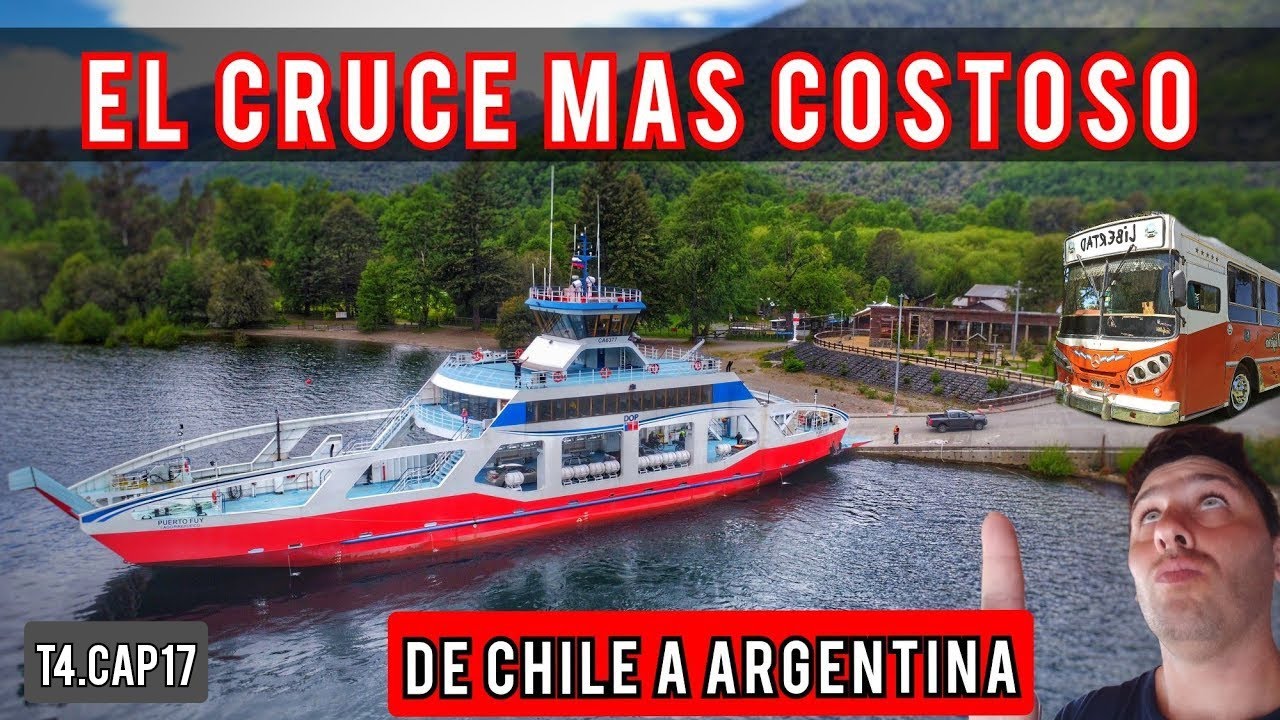 NO VENGAS AQUI si no querés pagar de más! FRONTERA entre Chile y Argentina con NAVEGACIÓN IMPACTANTE