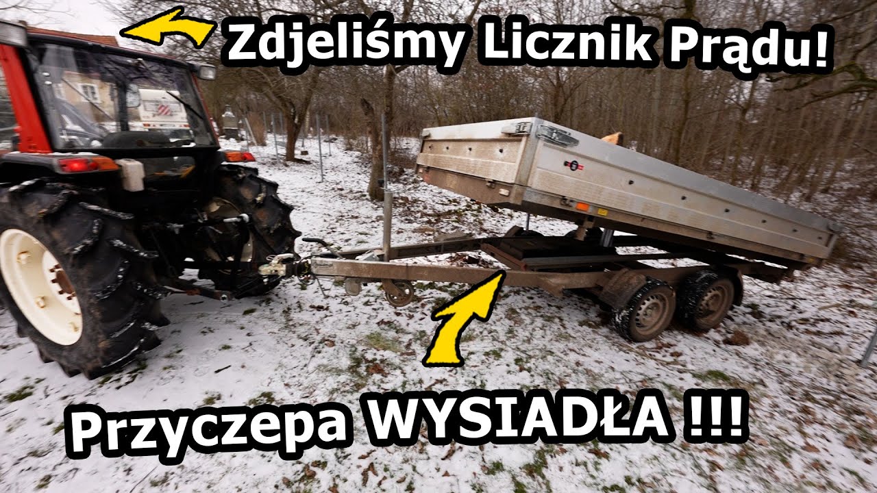 Gdzie Wysypię GRUZ z Rozbiórki Domu? - Przyjechał Pan Elektryk! *Półpalety i Sprzątanie Obory #1138