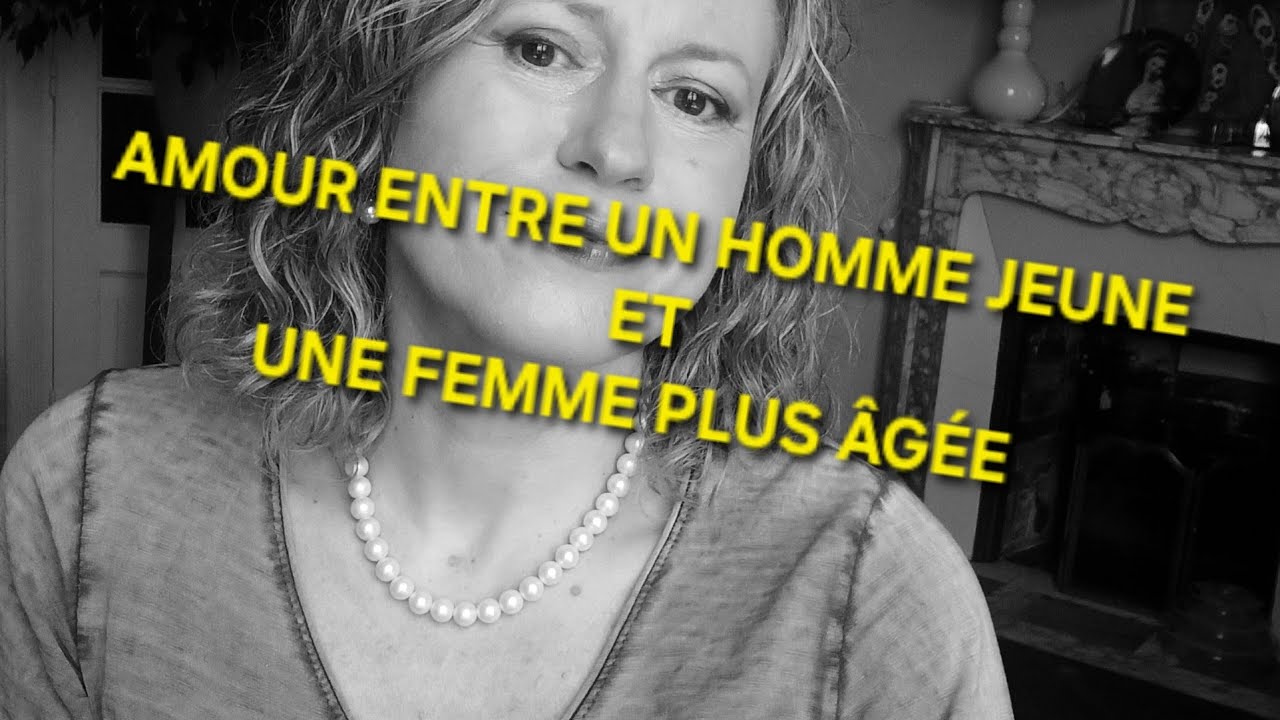 Amour entre un homme jeune et une femme plus &acirc;g&eacute;e