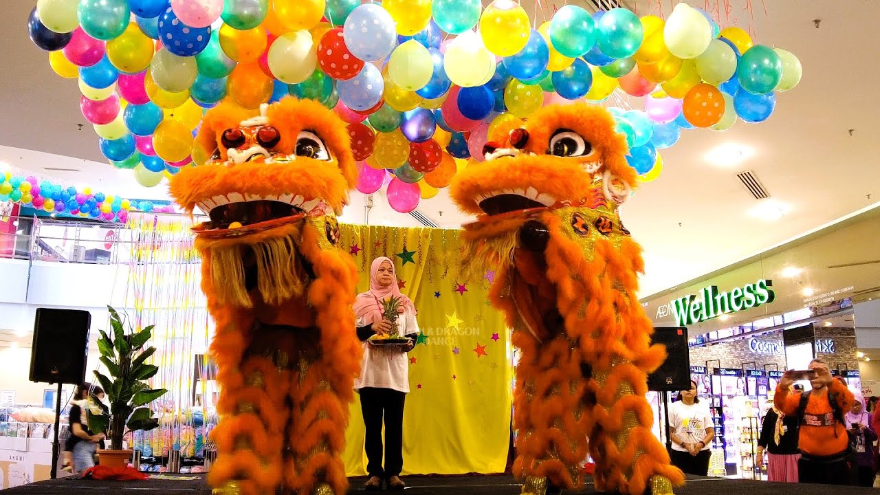Selayang Hong Teck Lion Dance | 17th  Anniversary Aeon Mall | Taman Equine