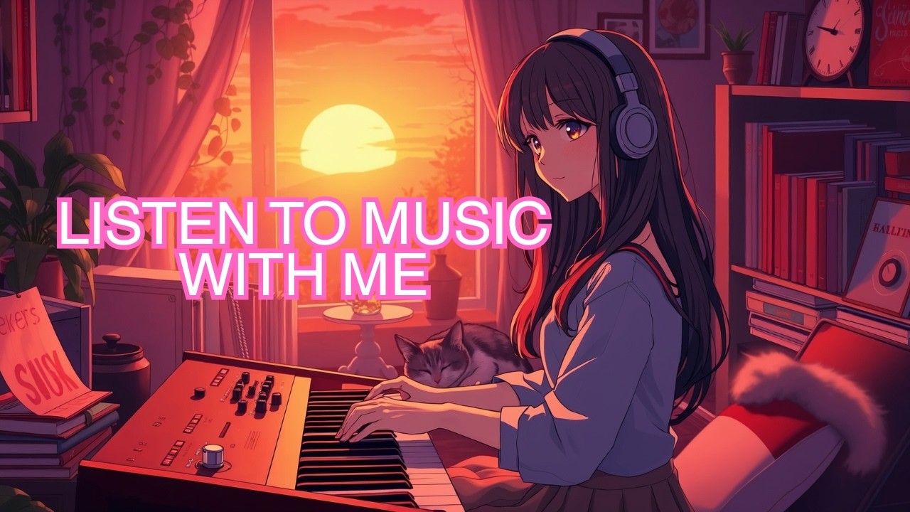 LoFi Girl’s Sunset Session 🎹 | Cozy Synth Beats for Peaceful Evenings
