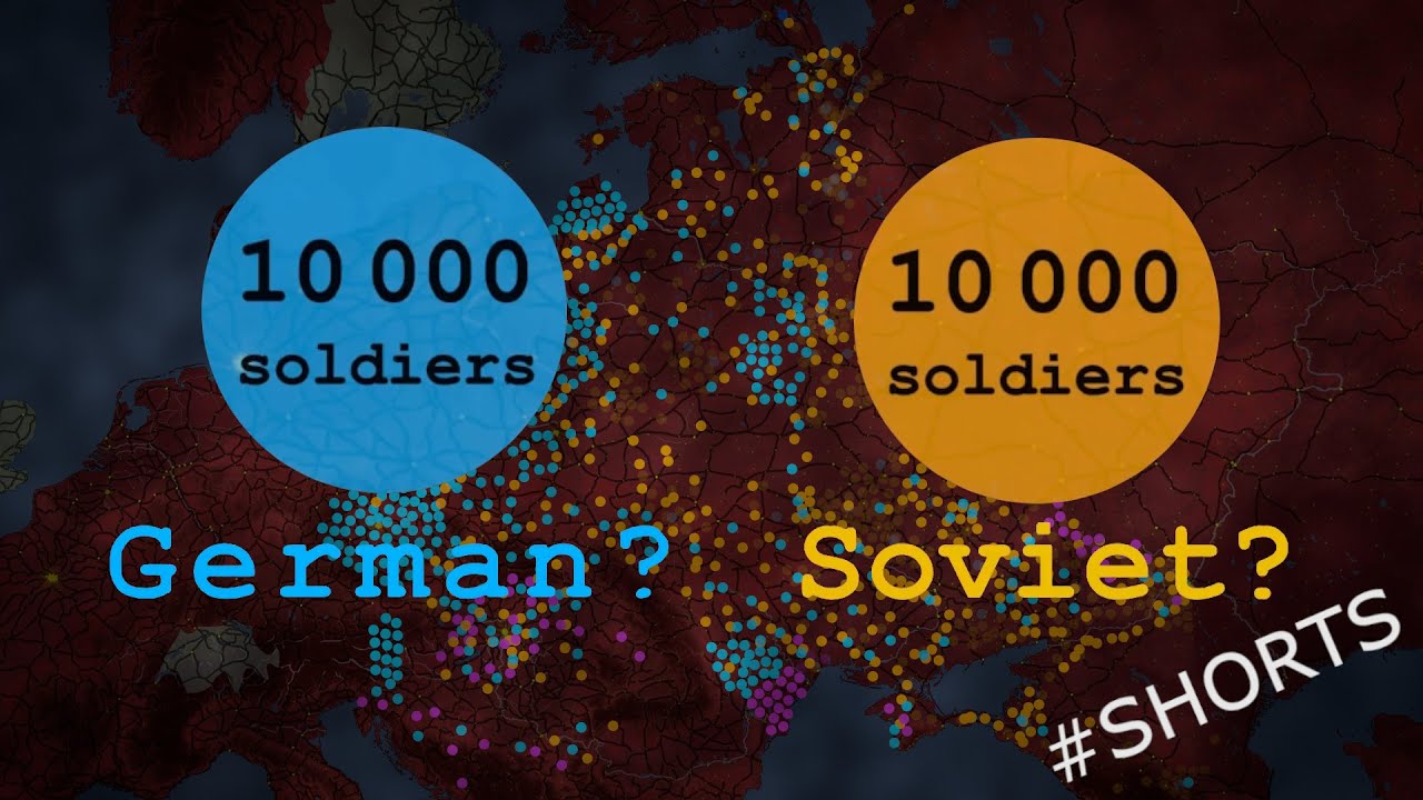 Eastern front losses mapped