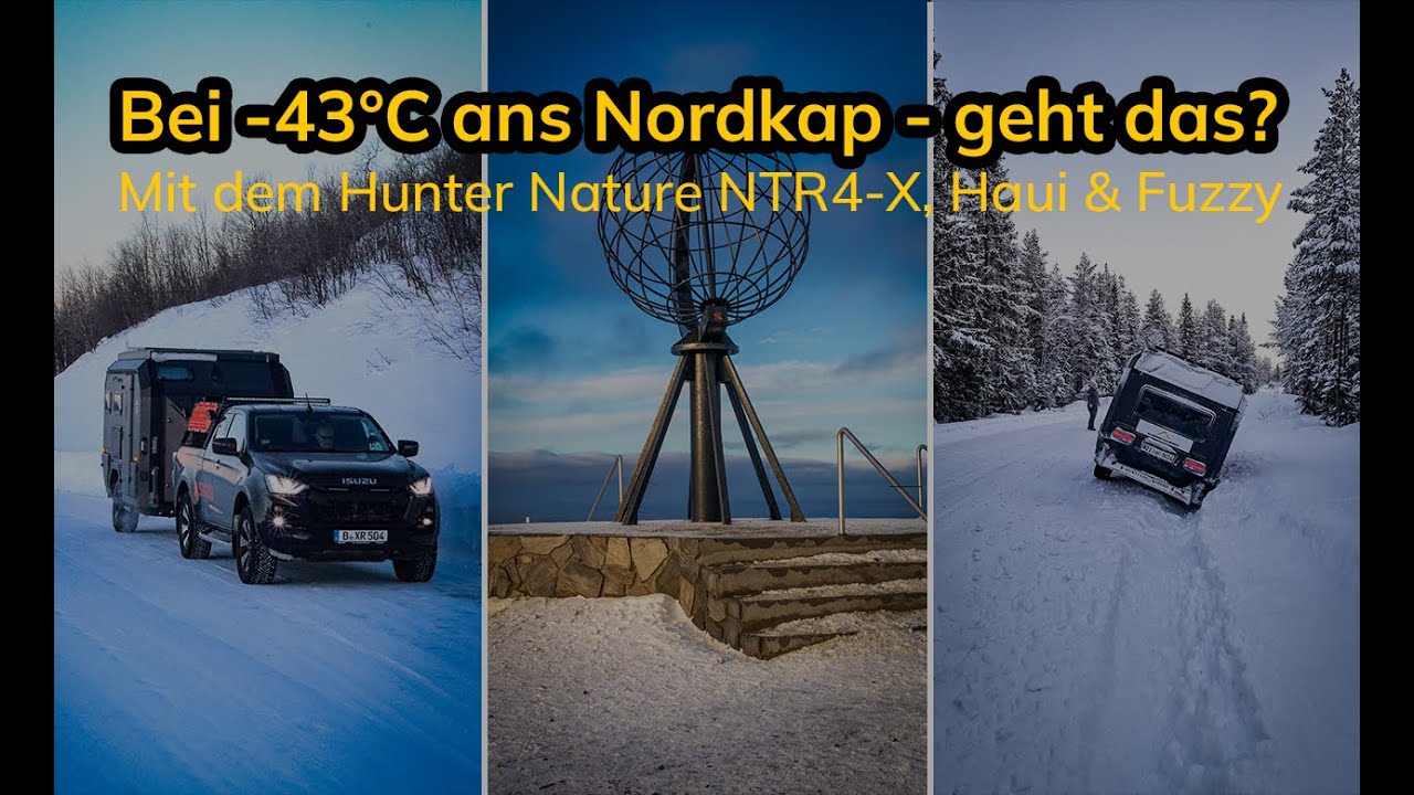 Deep Talk: Schafft der Hunter Nature NTR-4X eine Tour im Winter ❄️ bei - 43°C zum Nordkapp?