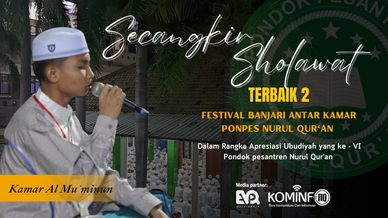 TERBAIK 2 - SECANGKIR SHOLAWAT (KAMAR AL-MU'MINUN) - FESBAN ANTAR KAMAR PONPES NURUL QUR'AN KRAKSAAN