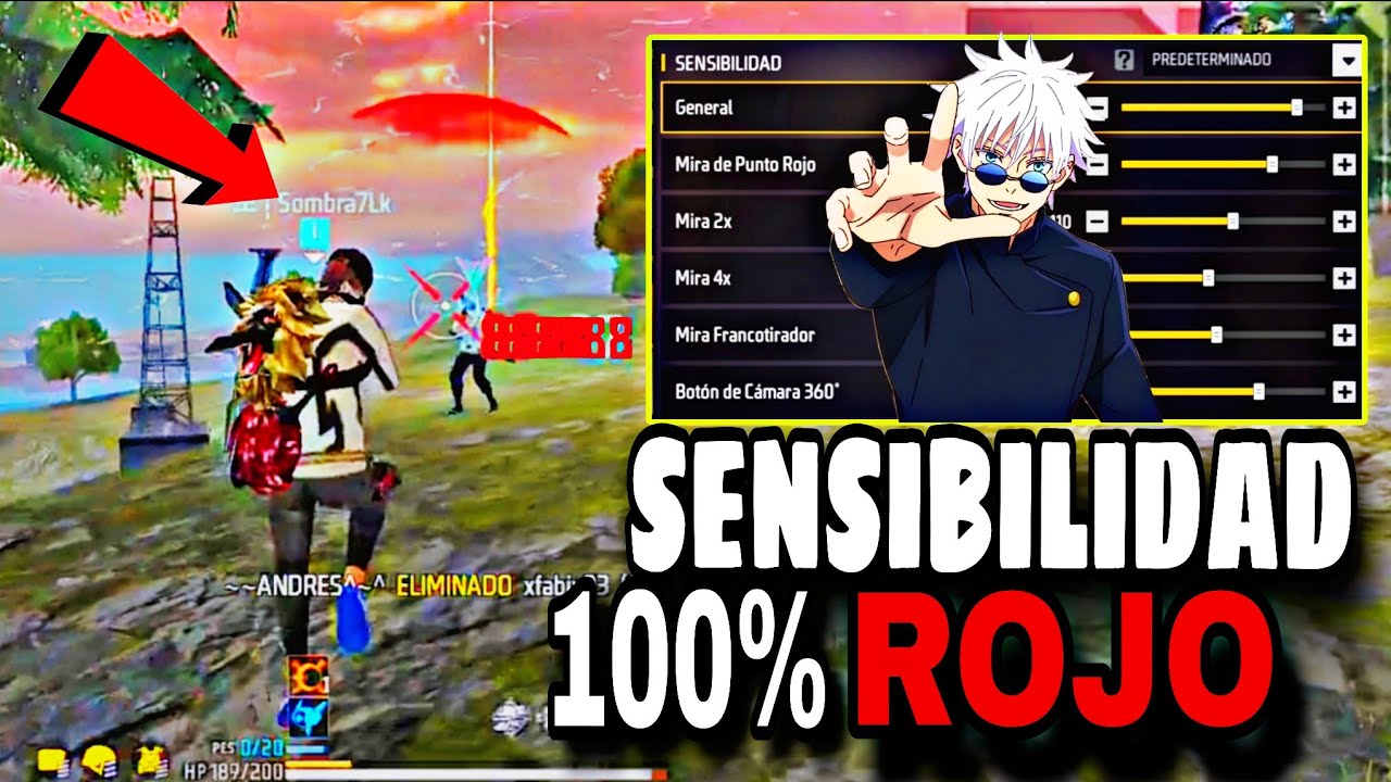 ✅ MEJOR SENSIBILIDAD PARA ESTA ACTUALIZACION 🔥😱(pegarás TODO ROJO)👹