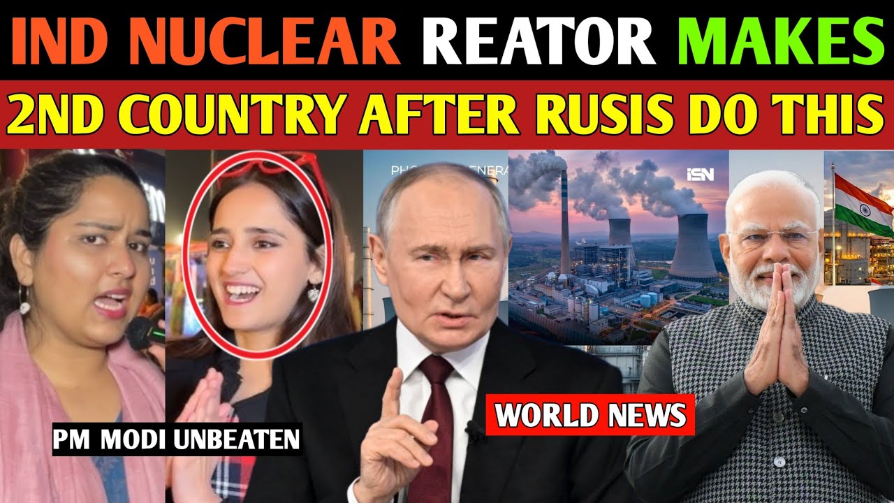 INDIA'S FAST BREEDER REACTOR MAKES WORLD NEWS| 2ND IN THE WORLD AFTER RUSSIA Q | Thorium Energy PAK 
