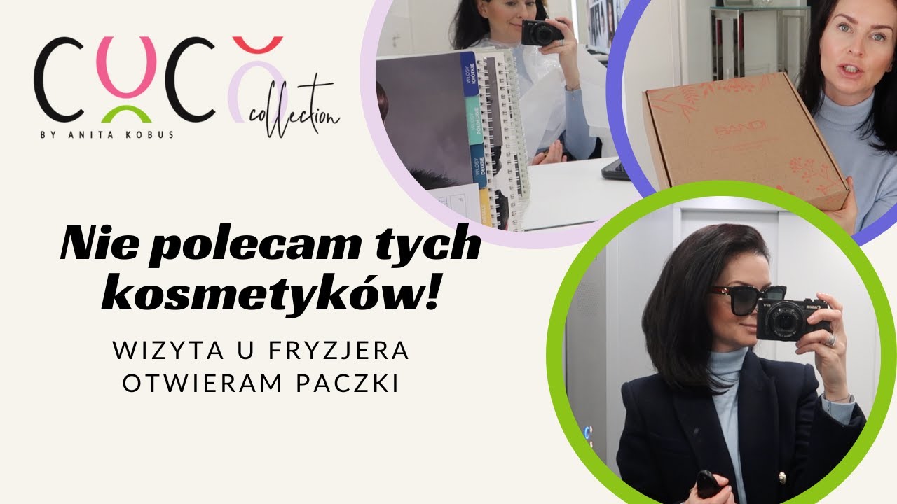 TYCH KOSMETYKÓW NIE POLECAM‼️ Z WIZYTĄ U FRYZJERA💇🏻‍♀️ OTWIERAM PACZKI📦