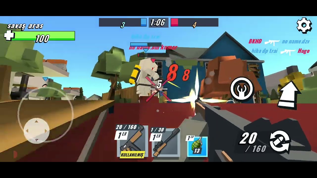 Battle Gun 3D ☠️ Full Action Gameplay 