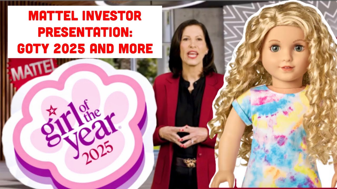 American Girl News: AG Girl of the Year GOTY 2025 Summer McKinney Logo Revealed + Mattel Investor