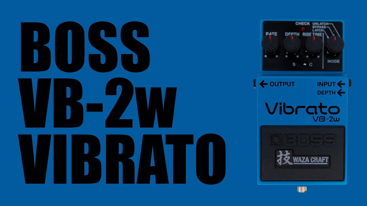 Boss - VB-2w Waza Craft Vibrato - Demo