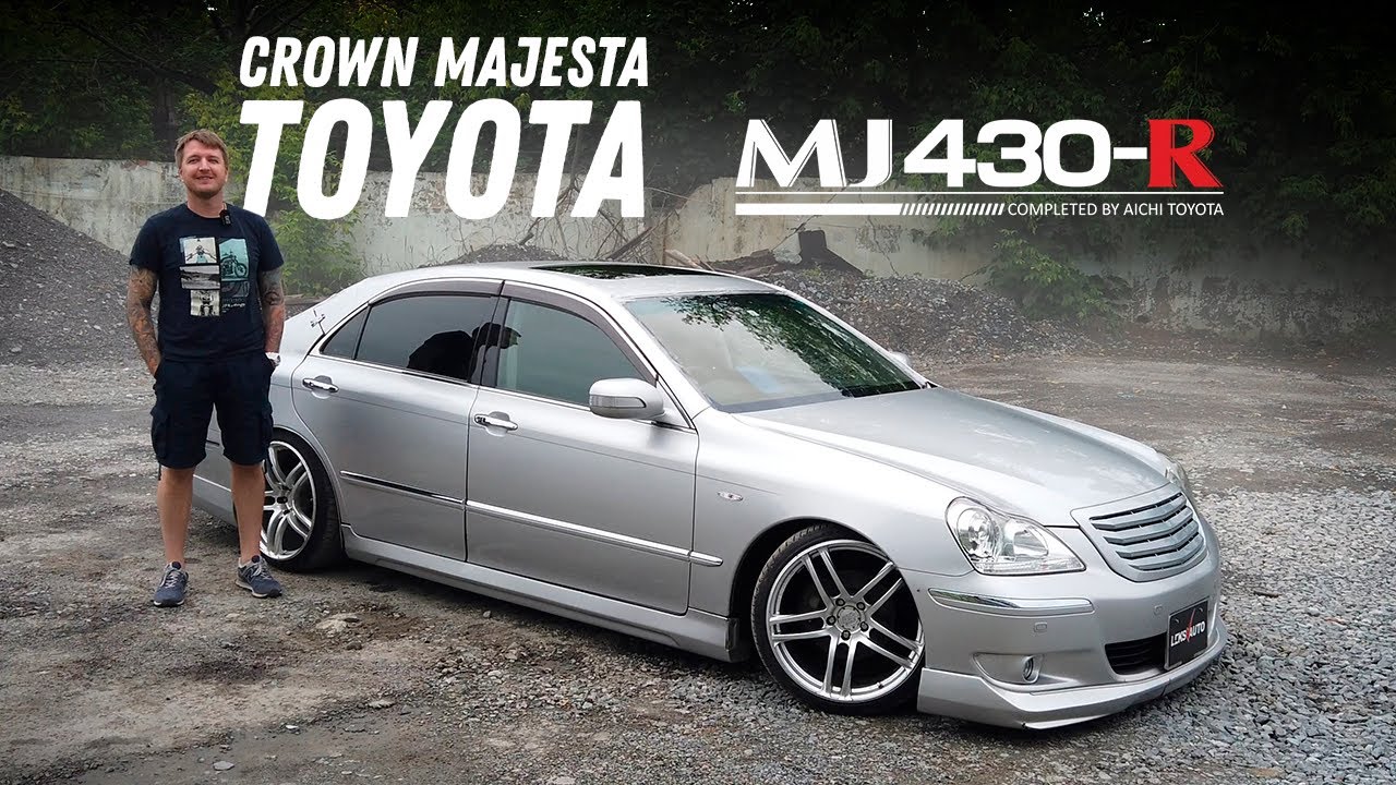 MJ430-R! 3UZ SuperCharger! Обзор Toyota Crown Majesta [576]