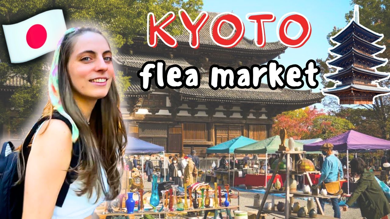 ВИНТАЖНЫЙ ШОПИНГ на крупнейшем традиционном рынке Киото ⛩️
